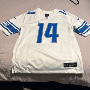 NFL White and Blue Men's Football Jersey